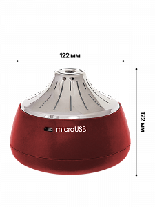 Увлажнитель воздуха для дома Огонёк OG-HOM02 Красный/серебро